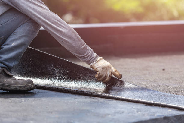 Professional Emergency Waterproofing technician working in La Crosse, IN